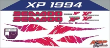 SEADOO XP 1994 Graphics / Decal / Sticker Kit CUSTOM