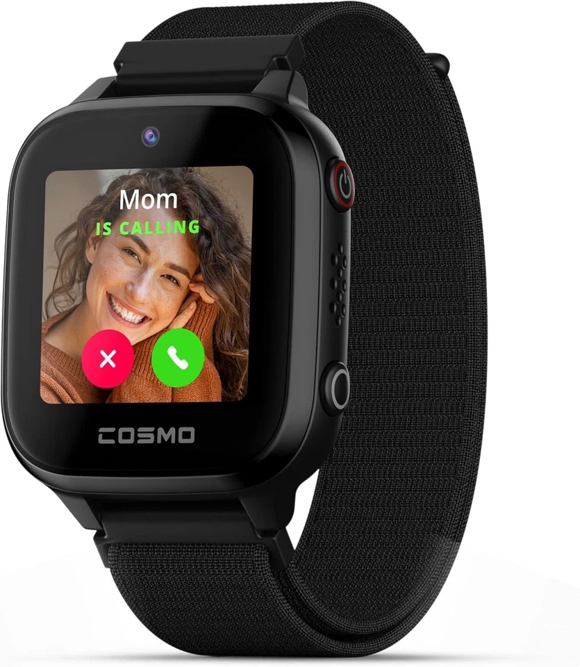 Reloj inteligente Cosmo JrTrack 3 para niños - Reloj rastreador GPS, teléfono y SOS para niños Foto 2 de 4