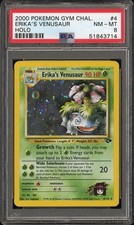 ERIKA'S VENUSAUR 4/132 HOLO GYM CHALLENGE POKEMON PSA 8 NM-MT