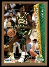 1992-93 Fleer Michael Cage Seattle SuperSonics #210