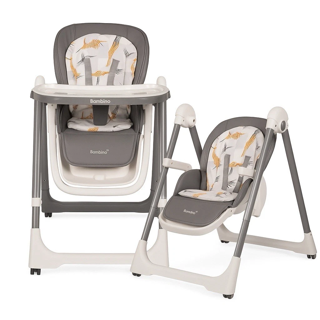 2 In 1 Baby High Chair Converts To Swing Chair
Opens in a new window or tab