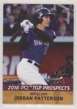 2018 Choice Pacific Coast League Top Prospects Jordan Patterson #02 2ra