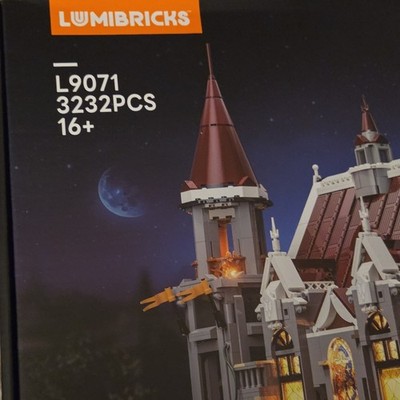 Lumibricks Castle L9071 light up building blocks set 3232pcs 16+ for 