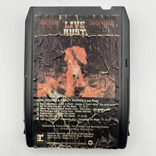 Neil Young & Crazy Horse - Live Rust - Restored 8 Track Tape - New Pad & Splice