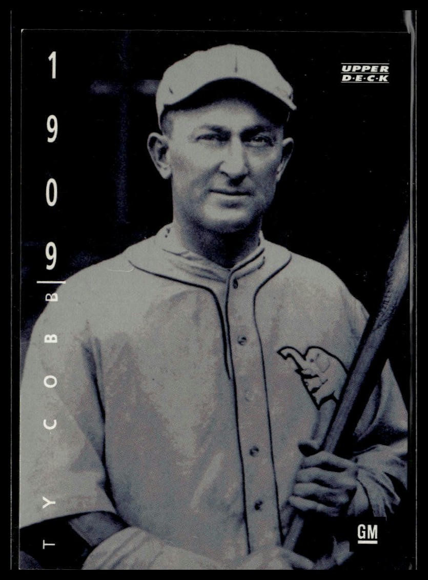 1994 Upper Deck Baseball: The American Epic #3 Ty Cobb GM