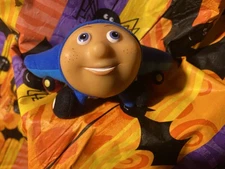 Vintage Stuffed 2000 Kidpower Jay Jay The Jet Plane 9” Plush Vinyl Face Retired