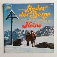 VG++ 12" Vinyl - LP Heino - Die 18 schönsten Lieder der Berge Album 
