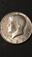 1982 P John F Kennedy Half Dollar FREEZE 