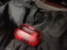 Beats Solo Buds True Wireless Earbuds Transparent Red Read Description 