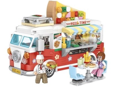 LOZ 1739 Mini Blocks Food Truck 491 Teile Pile of Shame