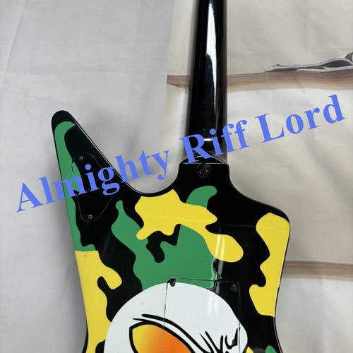 Guitarra Eléctrica EE. UU. Verde Trendkill Dimebag CF Washbun Cuerpo Sólido HH ENVÍO GRATUITO - Imagen 10 de 10