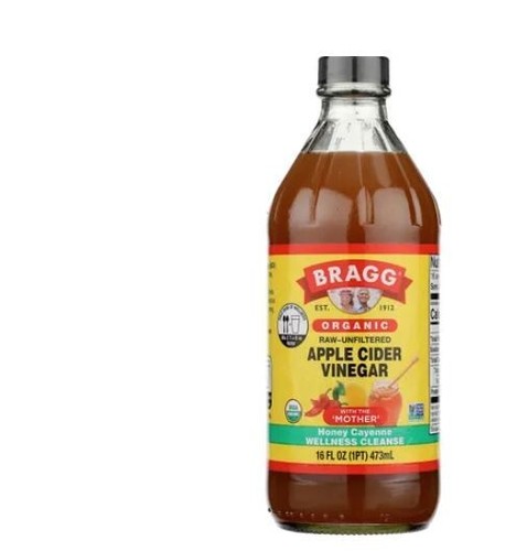 2 x 473ml BRAGG Apple Cider Vinegar Wellness Cleanse Cayenne Pepper Lemon Honey
