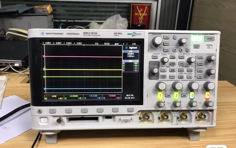 Keysight Agilent MSOX3014A 100MHz 4GSa/S 4Ch Oscilloscope MSO