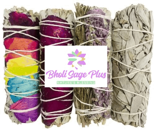 Sage Smudge kit Rosemary Lavender White Sage Rose with White Sage Sustainably - Bild 7 von 7