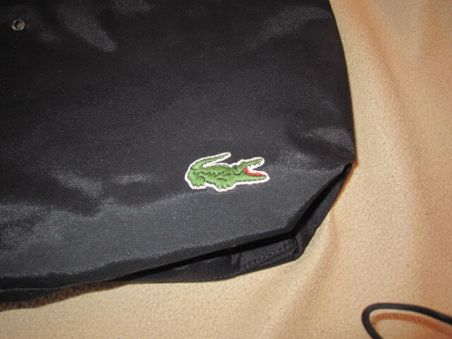 Lacoste tote bag with handles NWT Black eBay
