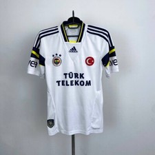 Adidas Soccer Jersey Turkey Turk Telekom Football Jersey White Size S D08091