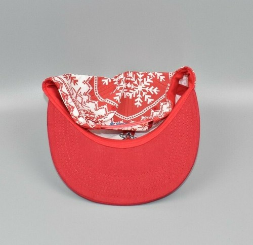 Los Angeles Angels Anaheim Ugly Sweater Style Stadium Giveaway Snapback Cap Hat - Picture 2 of 3