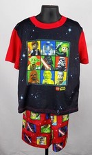 Star Wars Sleepwear Boy's Medium 2 Piece Pajama Set Shirt  Shorts New