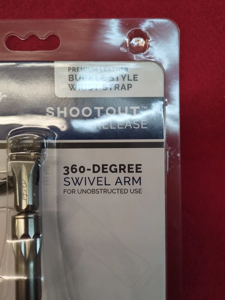 Trophy Ridge ShootOut Black Wrist Strap Release AFL1151C - Image 2 of 4