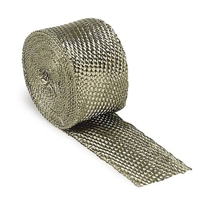 LT1 LS1 High Temp 1800 Deg Engine Header Exhaust Wrap 2 x 15 Roll TITANIUM