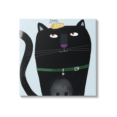 Cat & Pet Friends Canvas Wall Art, Design by Carla Daly