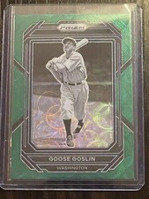 2023 Prizm Baseball Base Green Scope #189 Goose Goslin /75 - NM/MT