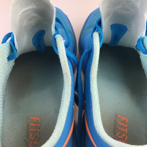 Nike Fitsole Lite Run Mujer Zapatos para Correr Azul Naranja Con Cordones 616684-402 6.5 - Imagen 9 de 10