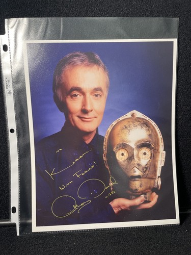 ‼️ SIGNED! ANTHONY DANIELS autographed 8x10 STAR WARS C-3PO - Picture 4 of 7
