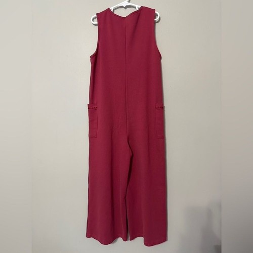 Mini Boden 9-10 Jumpsuit Pink Sleeveless Romper Spring - Picture 3 of 3