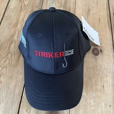 Striker Ice Hat Black Adjustable Strap back - Fossil Hat