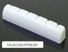 MusicianAtHeart Slotted BONE NUT Made for GIBSON ES-335 Electric Guitar