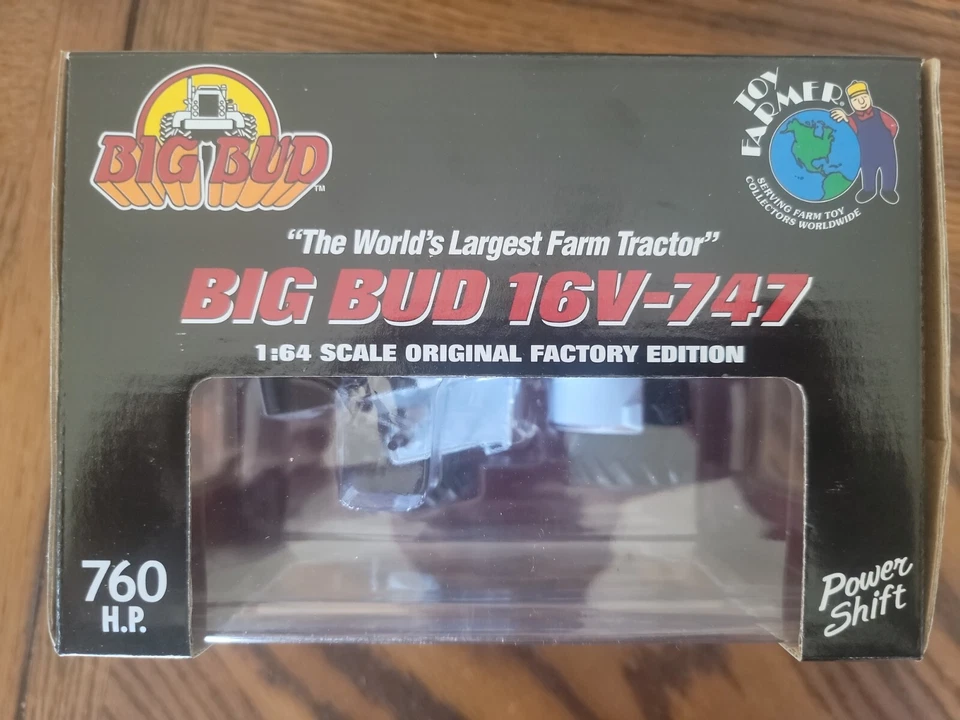 TOY FARMER-BIG BUD 16V 747 1/64scale toy tractor 760 HP - Image 3 of 4