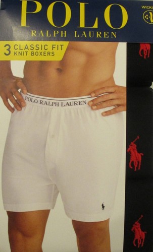 3 PANTALONES CORTOS BOXER RALPH LAUREN POLO BLANCO NEGRO O GRIS ALGODÓN TALLAS: S M L XL - Imagen 15 de 39