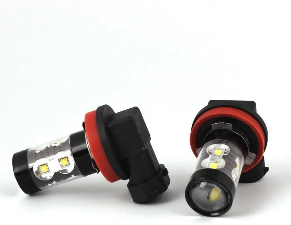 Faros antiniebla LED para Honda Accord 2006-2015 H11 6000 k blanco brillante Foto 4 de 4