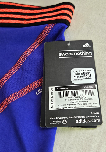 Adidas Men's Boxer Briefs L 36-38 Blue Green Gray Performance Climacool Flex 360 - Picture 22 of 35
