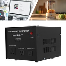 5000W Voltage Converter Transformer 110V/220V for Home  Industrial Use