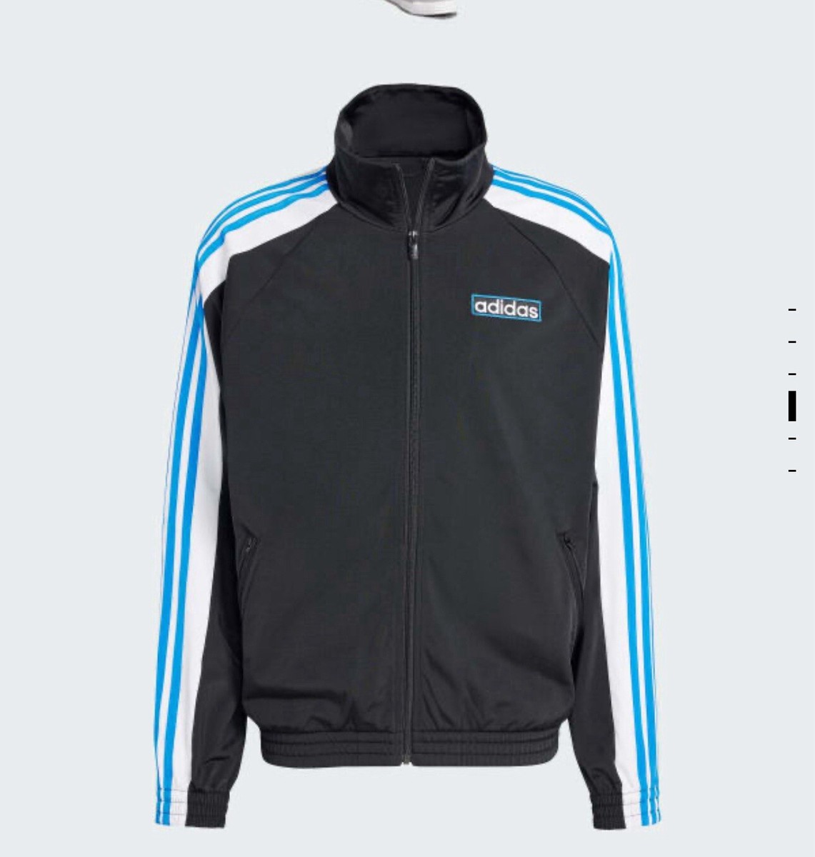 Sz L Adidas Adicolor Adibreak Track Top Casual Jacket Black
