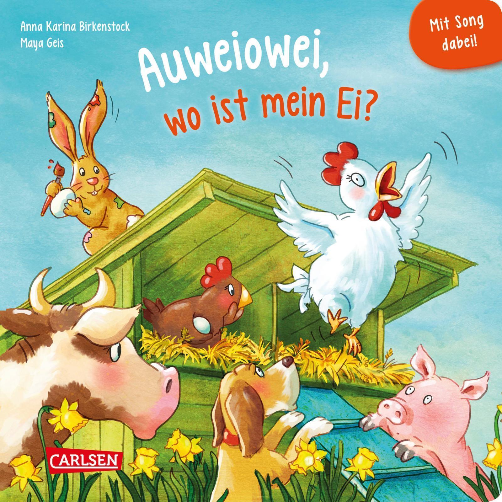 Thumbnail - Auweiowei, Wo Ist Mein Ei? Mit Song Dabei, Maya Geis