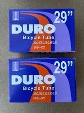 2 x Bicycle Inner Tubes 29 x 2.125 / 2.25 / 2.35 / 2.50 Presta 52mm Valve MTB
