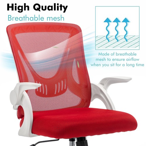 Office Chair Mesh Computer Desk Chairs Swivel Home With Adjustable Arm & Height - Picture 41 of 137