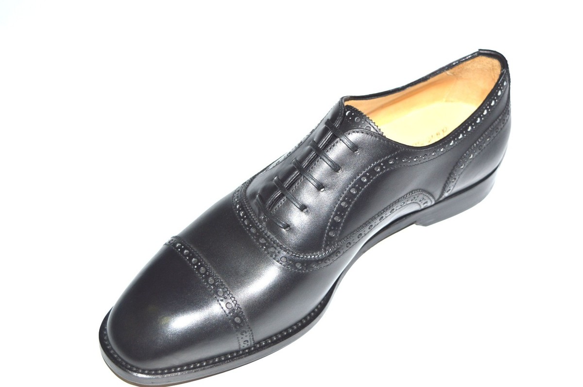 Paolo Scafora Dress Shoes ?PRICE DROP? New PAOLO SCAFORA Dress Leather Luxury Shoes Size Eu 45 Uk  main image 3