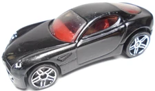 2013 HOT WHEELS ALFA ROMEO 8C COMPETIZIONE BLACK 1:64 DIECAST 2 1/2" CAR W/ RED