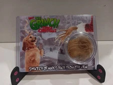 THE GRINCH (2000) Movie Prop - Max Dog Fur Swatch - Production prop used