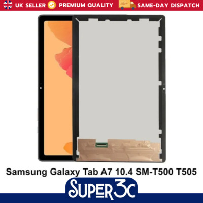 Für Samsung Galaxy Tab A7 10.4 SM-T500 T505 LCD Bildschirm Digitizer Ersatz UK