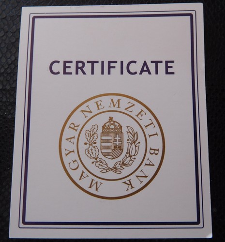 HUNGARY / SILVER 10000 FORINT / THE FORINT IS 70 YEARS OLD / 2016 Proof - UNC - Picture 3 of 4