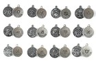 24 pack Silver Zodiac Horoscope Charms for Making Jewelry Bracelets & Necklaces