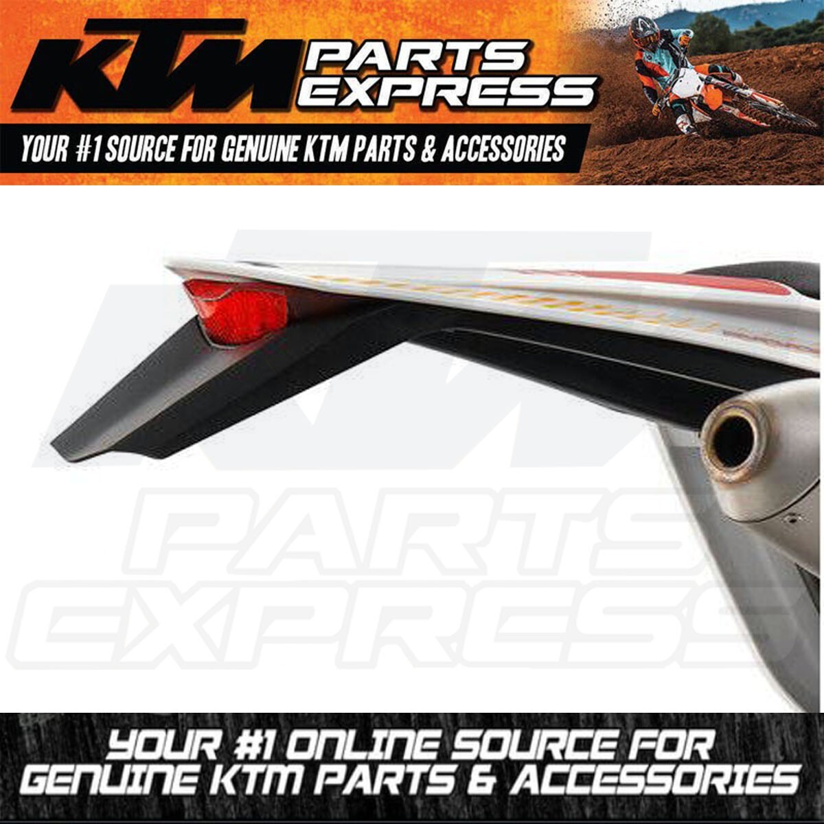 NEW KTM LICENSE PLATE HOLDER 150 250 300 XCW SIX DAYS 2017 2018