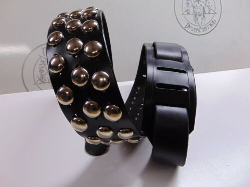 CORREA DE GUITARRA CON TACHUELAS DE CUERO HEBILLA (MDLS0297) SILENOZ - Imagen 4 de 7