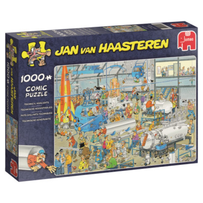 Jumbo 19050 Jan van Haasteren Technische Höhepunkte 1000 Teile Puzzle