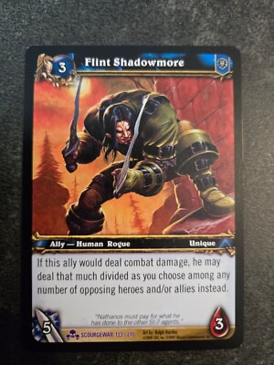  WOW TCG Flint Shadowmore Epic Single Card NM